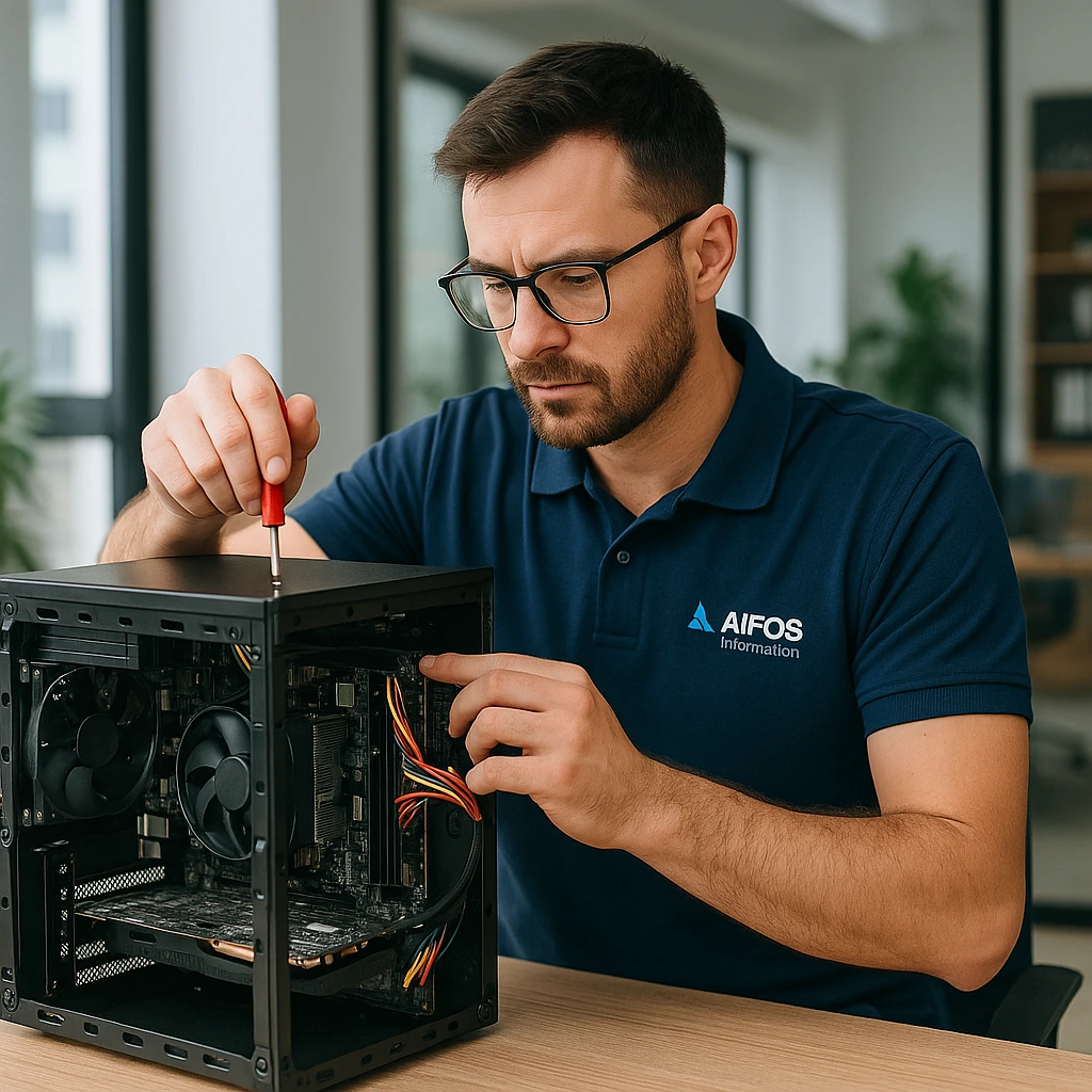 Servicio de reparacion de equipos informáticos